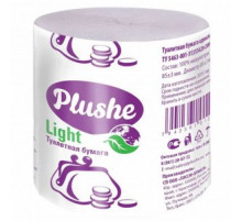 Бумага туалетная ЕСО Плюше без втулки (уп 48)