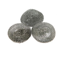 Губка для посуды металлическая (3шт/уп)