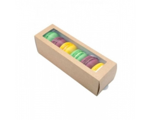 Упаковка для макарони ECO МВ-6 180*55*55 эко (уп50/кор500) купить в Уфе в Упакофф