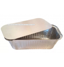 Контейнер алюминиевый 125x98 h35 дно 250мл