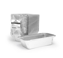 Контейнер алюминиевый с крышкой 201*118*45 685мл