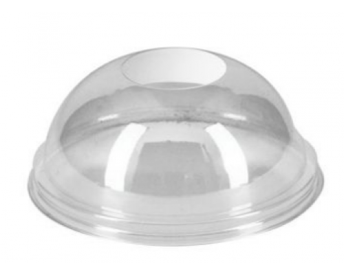 Крышка купольная с отверстием д95 для стакана СтПласт (уп 50/1000) шейкер купить в Уфе в Упакофф