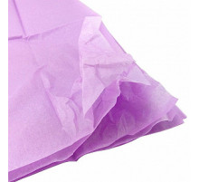 Бумага тишью 50*66см сиреневый 10шт