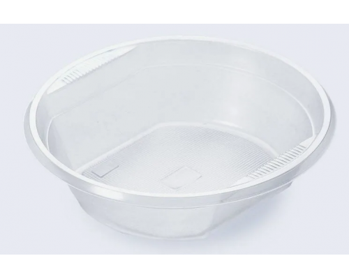 Миска пластиковая 500мл Полимерпласт суповая (уп50/1600) купить в Уфе в Упакофф