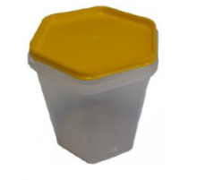 Банка 0,75л сота желтая крышка (уп 140)
