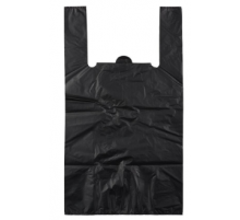 Майка ПНД 30+16*55 30мкм НУЛЕВКА черная 100шт (уп 1000) А