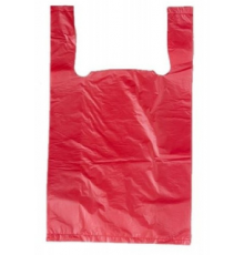 Майка ПНД 30+16*50 18мкм НУЛЕВКА красный уп 100шт (пак 1000) Союз-пакет