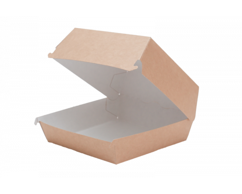 Коробка для гамбургера ECO BURGER ХL 130х130х110мм (уп150) купить в Уфе в Упакофф