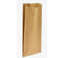 Пакет бумажный 300*100*50 б/п крафт без ручек (уп100)