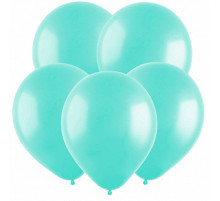 Шар латексный 12"/30см пастель морская волна ВЕСЕЛУХА (уп 100шт)