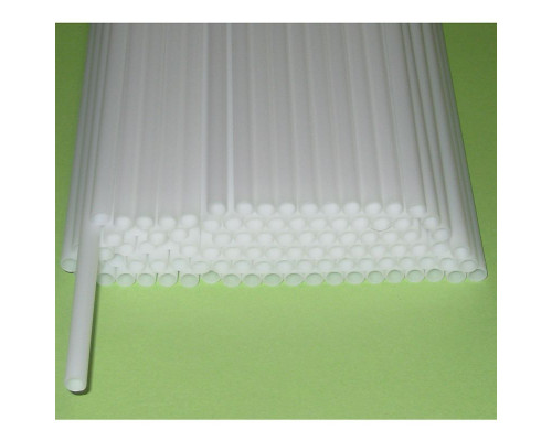 Трубочка полимерная для шаров белая 5,4*380мм (уп 100шт) купить в Уфе в Упакофф