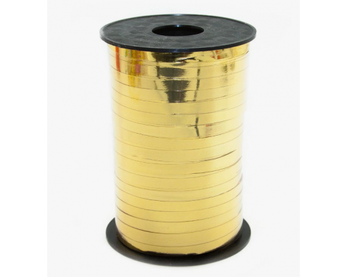 Лента декоративная металл Золото 0,5 см*250м МУЛЬТИПАК купить в Уфе в Упакофф