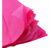 Бумага тишью 50*66см фуксия 10шт
