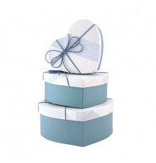 Коробка подарочная 19*17*7,5 Сердце Элегантность БРАВО