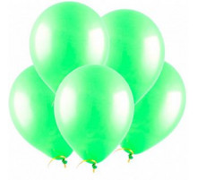 Шар латексный 12"/30см пастель зеленые ВЕСЕЛУХА (уп 100шт)
