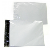 Пакет курьерский белый 170*240+40мм 55мкм ЭКОНОМ без кармана