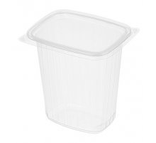 Контейнер прям 500мл ДНО + КРЫШКА 108*82*106 (100/1000) CLP