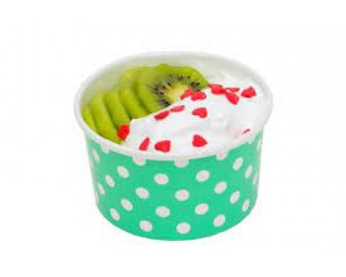 Креманка 165мл салатовая в белый горошек Complement (50/1000) купить в Уфе в Упакофф