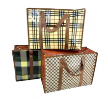 Сумка баул ПП 60*45*20 с молнией 68 литров рисунок в ассортименте