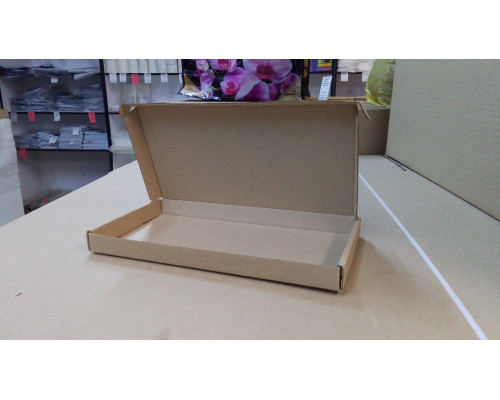 Коробка картонная самосборная 100*200*20мм СП купить в Уфе в Упакофф