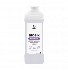 Высоко-концентрированное щелочное средство "Bios K" индустриальный очиститель BIOS – K 1л