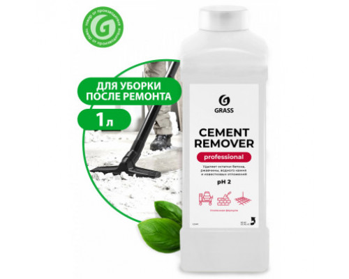Средство для очистки после ремонта GRASS Cement Remover канистра 1л купить в Уфе в Упакофф