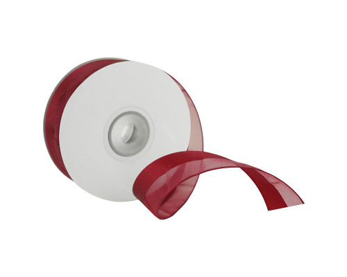 Лента атласная и органза половинки 25мм 25м цвет в ассортименте купить в Уфе в Упакофф