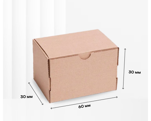 Коробка картонная самосборная 60*30*30мм СП ЧЛБ купить в Уфе в Упакофф