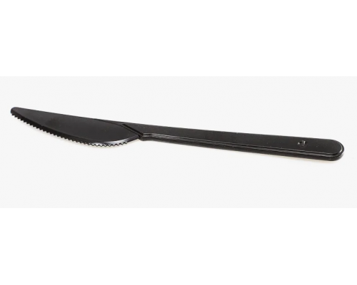 Нож столовый 180мм Элпи Премиум черный 25шт (уп2000) купить в Уфе в Упакофф