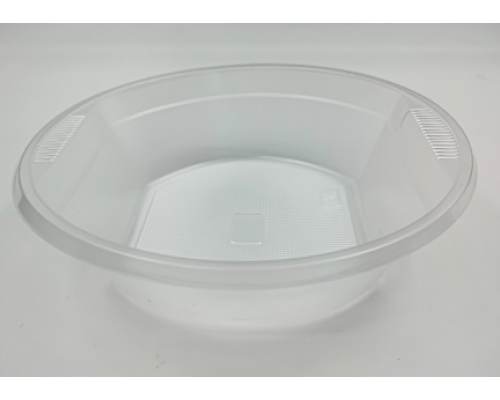 Миска пластиковая 500мл прозрачная суповая (уп100/2000) купить в Уфе в Упакофф