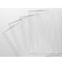 Пакет курьерский прозрачный 100*150+50мм без кармана