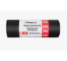 Мешок для мусора ПВД 240л 10шт рулон PATERA