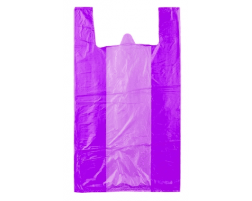 Майка ПНД 30+16*50 15мкм НУЛЕВКА фиолетовый уп100шт