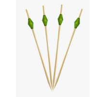 Пика для канапе 9см Изумруд 100шт