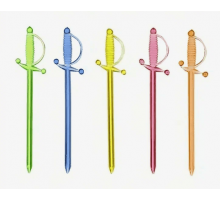 Пика для канапе 7см Шпага Меч 20шт в упак