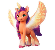 Шар фольгированный 14"/36см Лошадка Санни мини