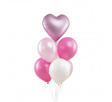 Набор шаров Розовый микс 7в1 ТМ ВЕСЕЛУХА