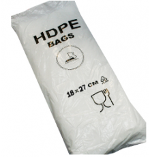Мешок ПНД 14+8*26 8мкм Евро BAGS (уп1000)