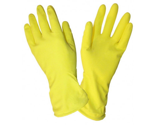 Перчатки резиновые хозяйственные М (12шт/упак)