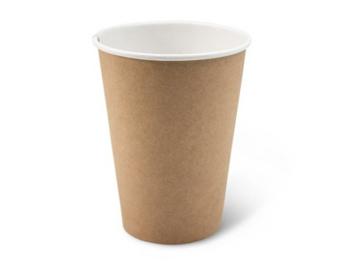Стакан бумажный 250мл D80 260гр/м2 КРАФТ (уп1000шт)