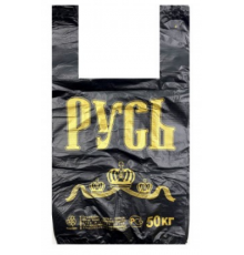 Майка ПНД 30+16*55 30мкм РУСЬ цвет в ассортименте (100/1000) Союз-Пакет