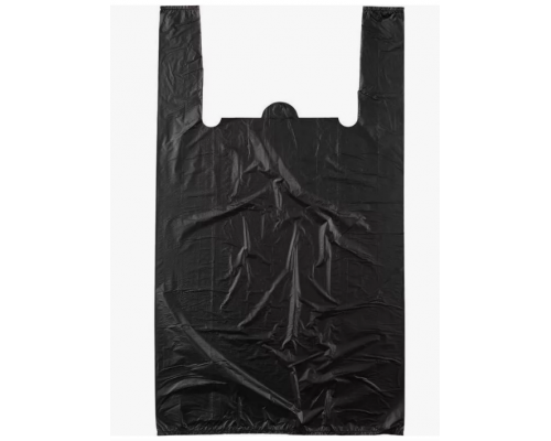 Майка ПНД 45+20*75 20мкм НУЛЕВКА черная ШТУЧНО