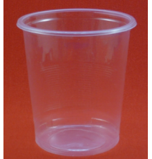 Стакан 500мл прозрачный МОПС Бочка (кор1300)