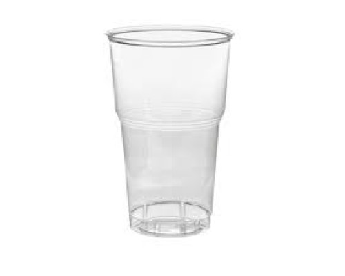 Стакан 500мл МОПС Факел прозрачный 100/2000