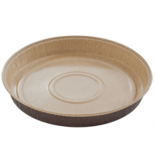 Форма бумажная одноразовая коричн 510мл D190 d173 h22