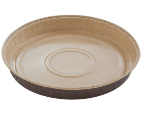 Форма бумажная одноразовая коричн 510мл D190 d173 h22