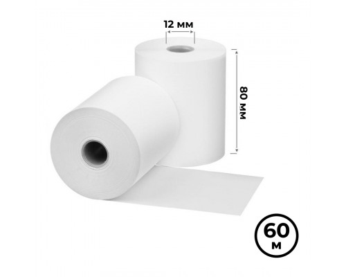Чековая лента 80*80*12 60м