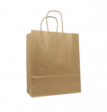 Пакет бумажный с круч. ручками 450*350*150 крафт (кор200шт)