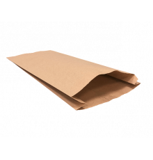 Пакет бумажный 250*140*60 крафт б/п  (уп1500шт)