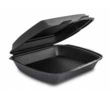 Ланч-бокс 81 LB (тп В) М 1 секц Черный 1 замок ЮУП